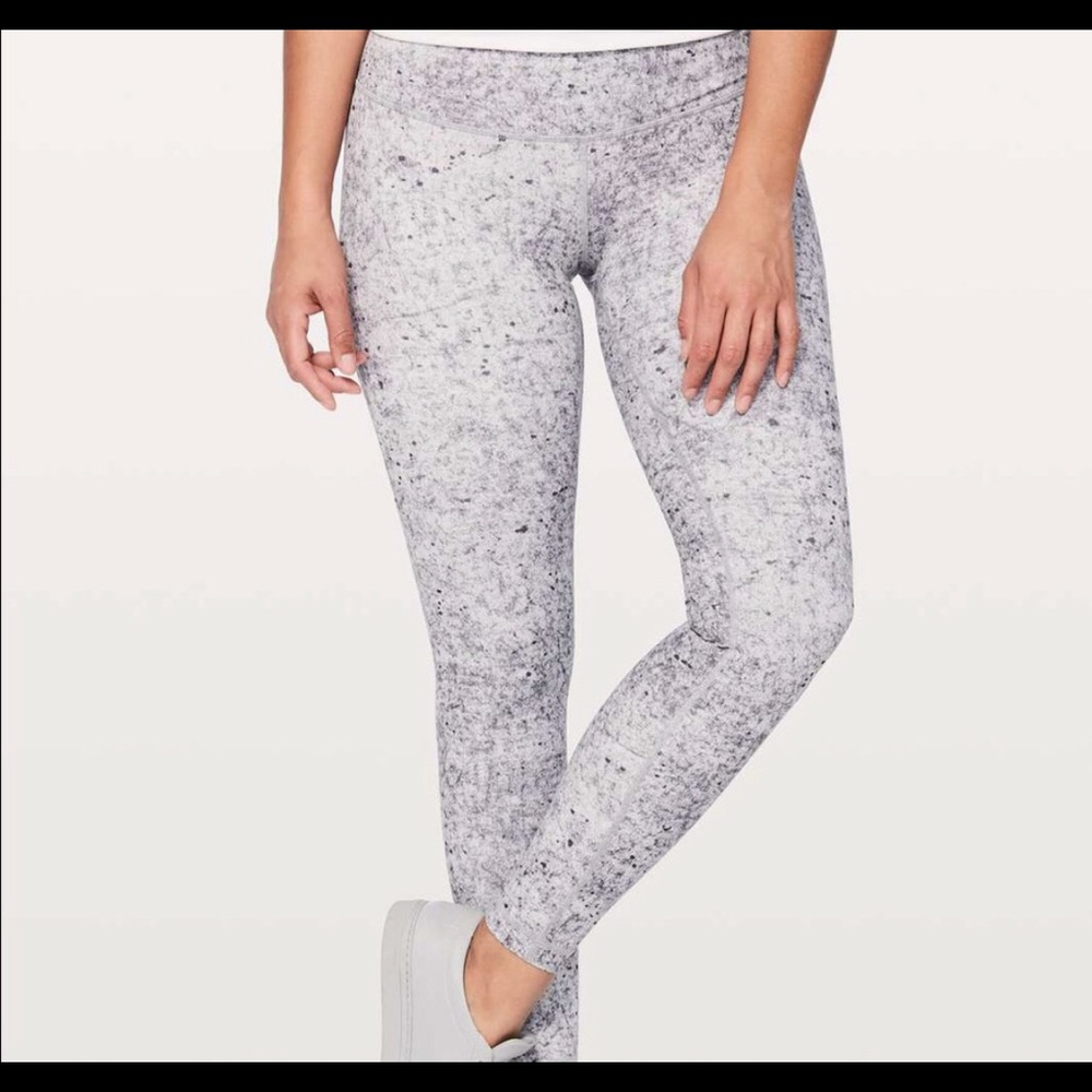 Lulumelon Athletica Marble Grey leggings